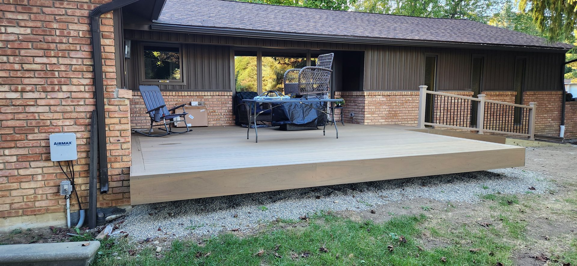 Finished deck