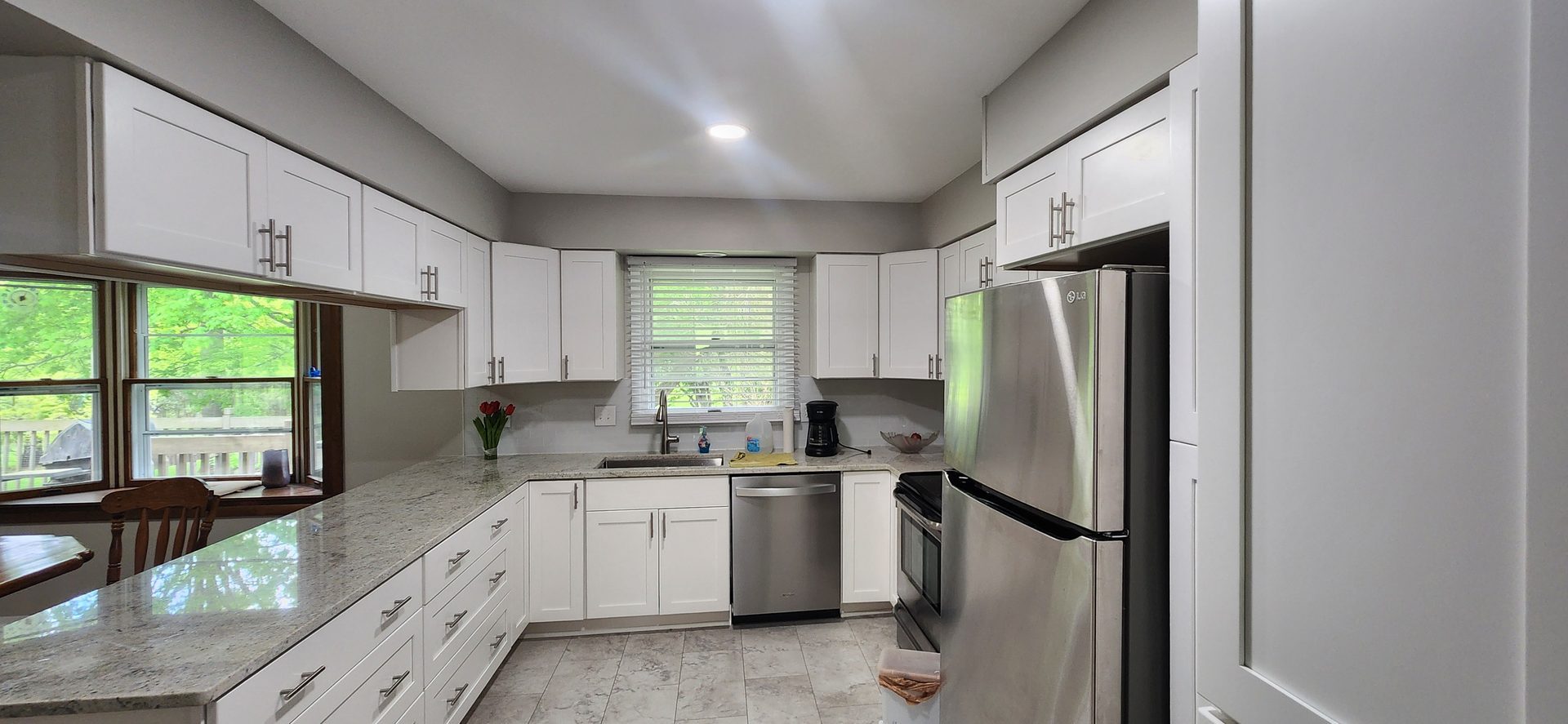 White Kitchen Remodel
